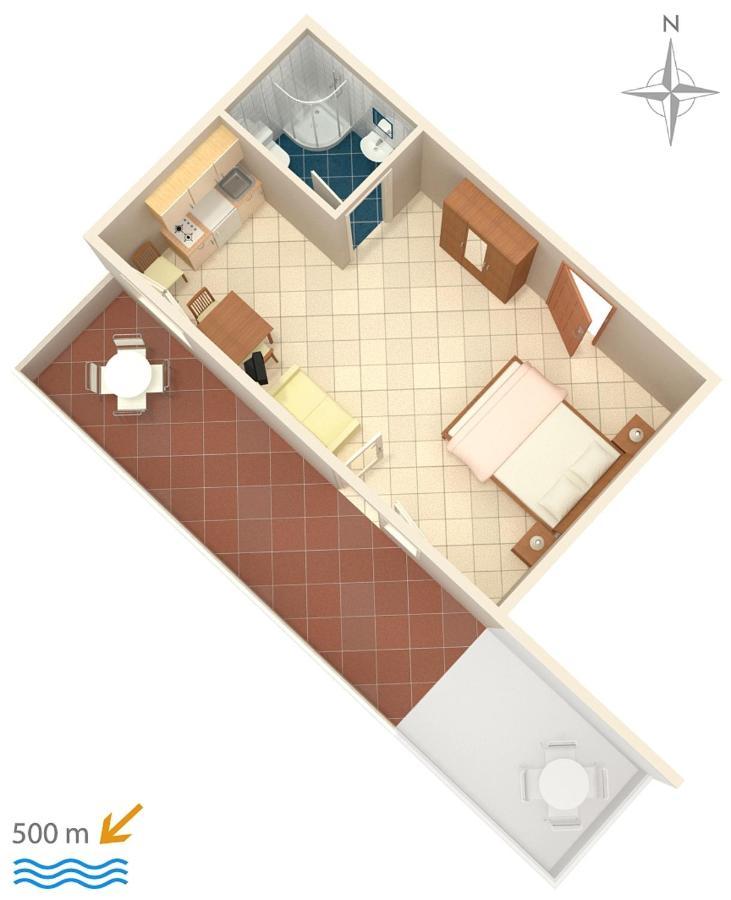 Apartments With A Parking Space Vodice - 6178 외부 사진